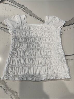 Abercrombie Kids Girls Smocked Top Size 7/8